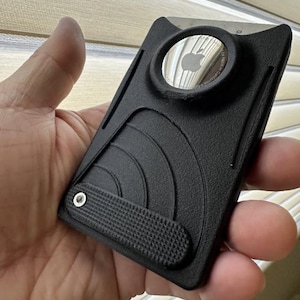 Portafoglio porta carte AirTag MagSafe stampato in 3D