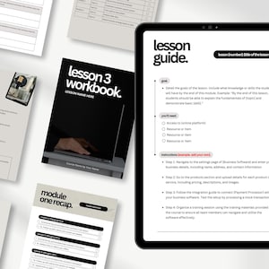 Ebook Canva Template | Online Course Creators | Workbook Template ...