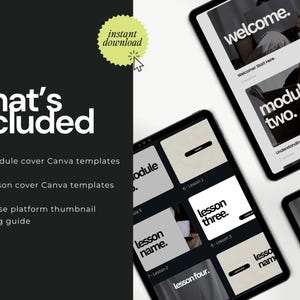 Course Module Cover Template | Online Course Creator | Coaching ...