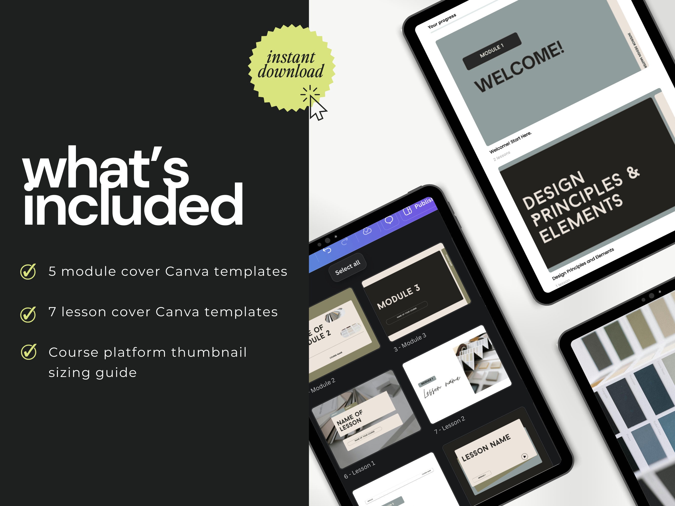 Module Cover Course Template | Online Course Creator | Coaching ...
