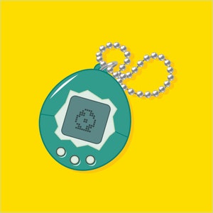 Tamagotchi Toy (Teal)