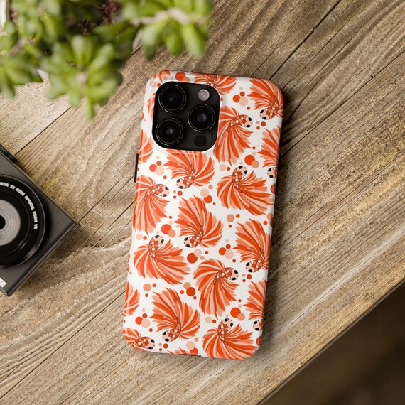 fish phone accessory Coastal Case The Everygirl Shop If youd rather be fishing Miniblings Goldfish Bag Mobile Cell