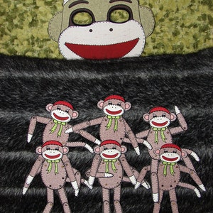 PDF Sock Monkey Sam Paper Doll image 5