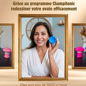 Champitonic™ + Programma completo + Mini coppette antirughe in omaggio – Edizione esclusiva – Rituale viso anti-doppio mento