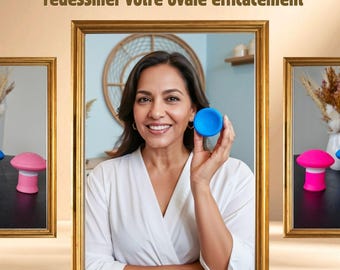 Champitonic™ + Programme complet + mini ventouses anti-rides offertes – édition exclusive - Rituel visage anti double menton