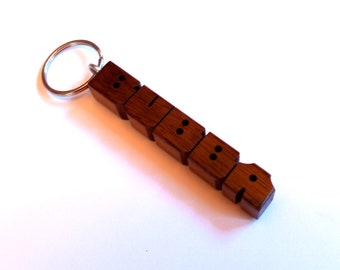 BUBBA Ready-Made Name Keychain