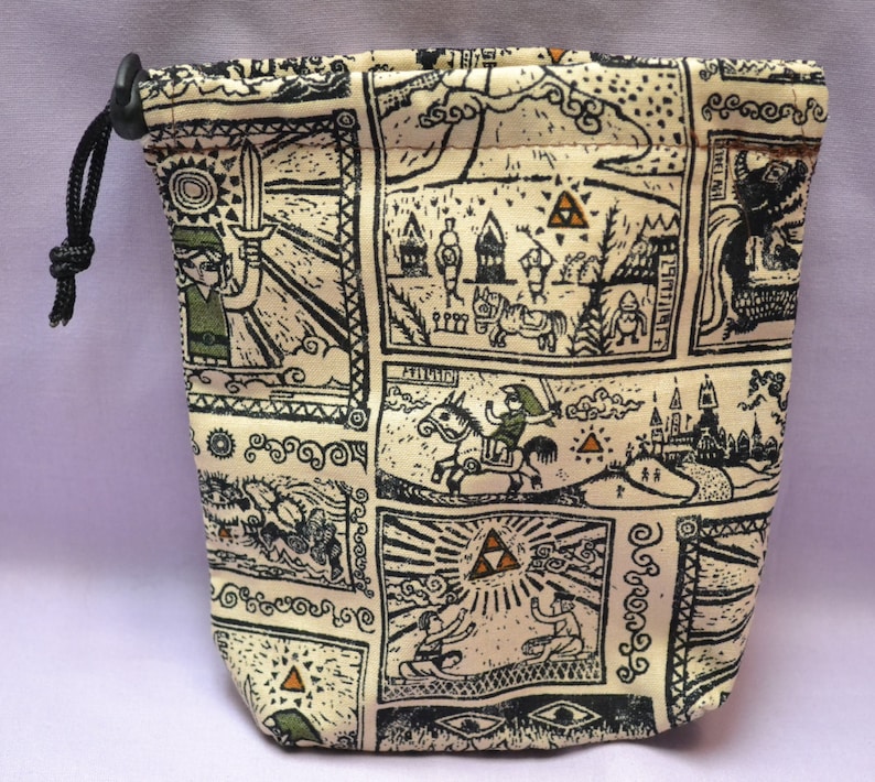 Legend of Zelda/Link Fabric Dice Bag for Dice Etsy