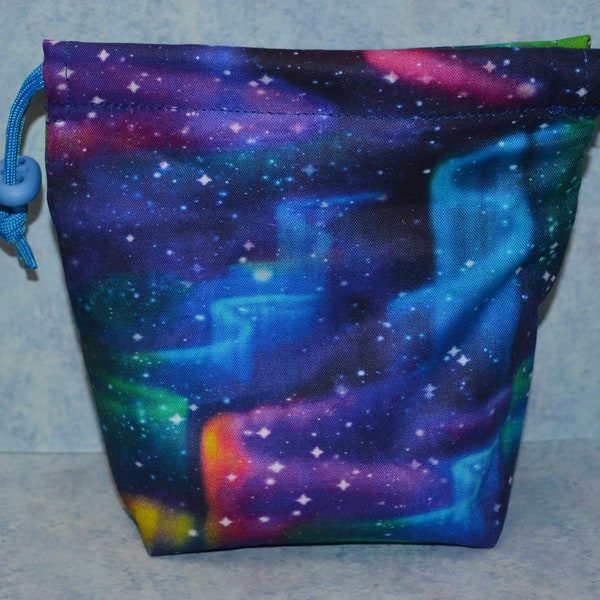 Northern Lights Aurora Borealis Cloth Drawstring Dice Bag for Tarot/Age of Sigmar/Bolt Action/RPG/Frostgrave