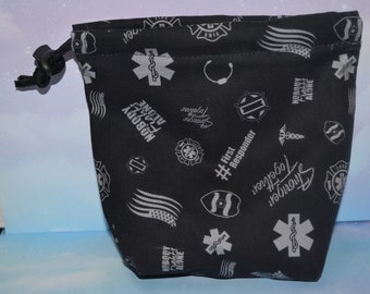 Bolsa de dados de algodão com cordão para primeiros socorros: jogos de mesa