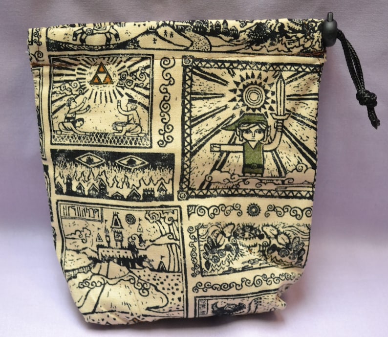 Legend of Zelda/Link Fabric Dice Bag for Dice Etsy