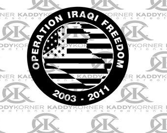 OPERATION IRAQI FREEDOM FLAG EMBROIDERED OIF PATCH - Foto 8