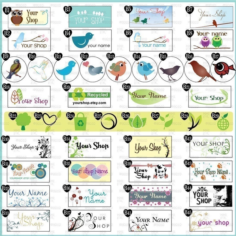 Clothing Labels Custom Labels Fabric Labels Sew-On Free Customization Using Any Premade Design Shown image 3