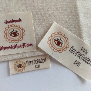 Custom Sewing, Quilting, Needlework Labels Made with Your Choice