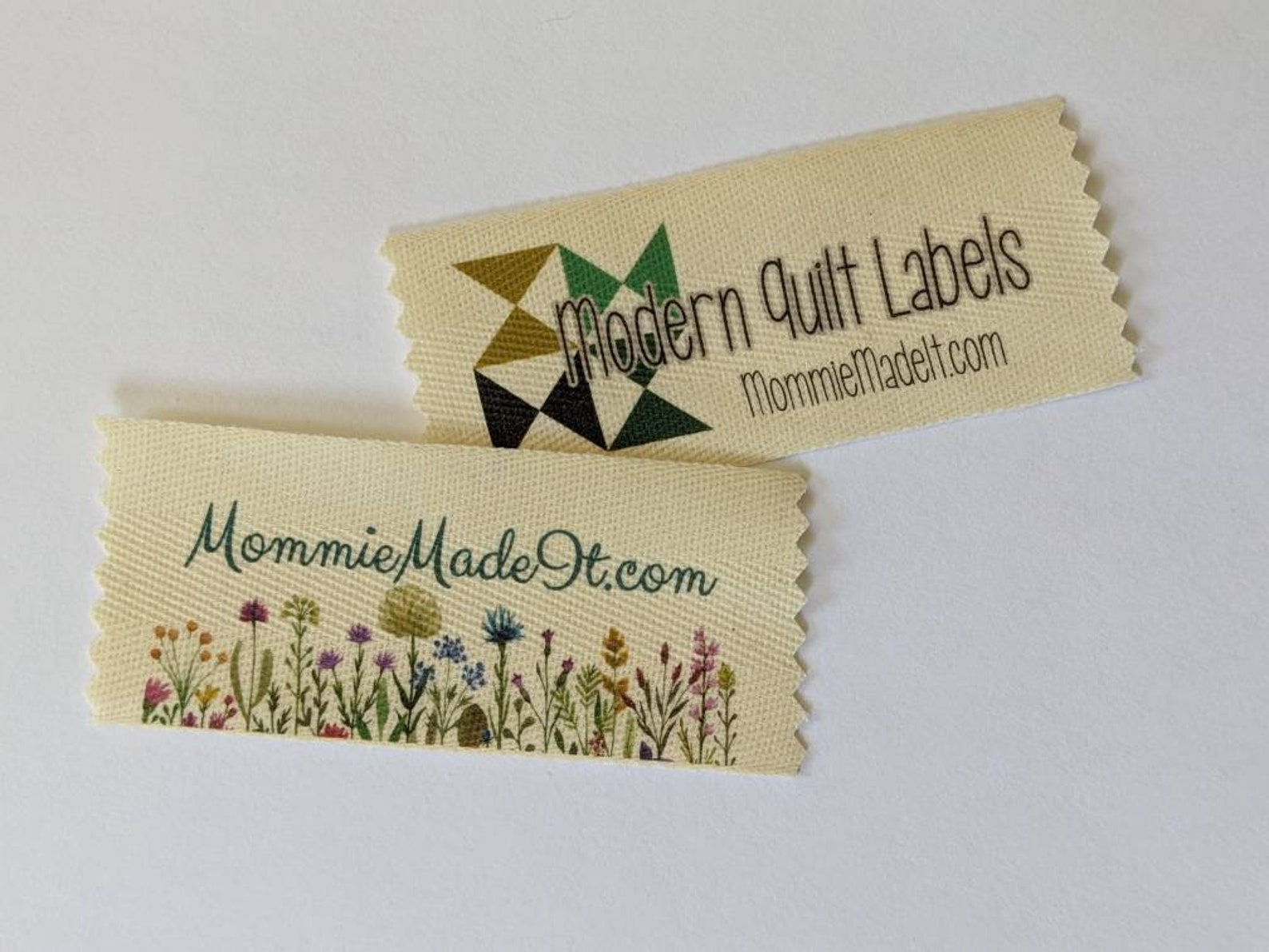Large Organic Cotton Quilting Size Twill Tape Labels - Etsy