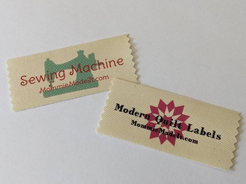 Large Organic Cotton Quilting Size Twill Tape Labels Etsy