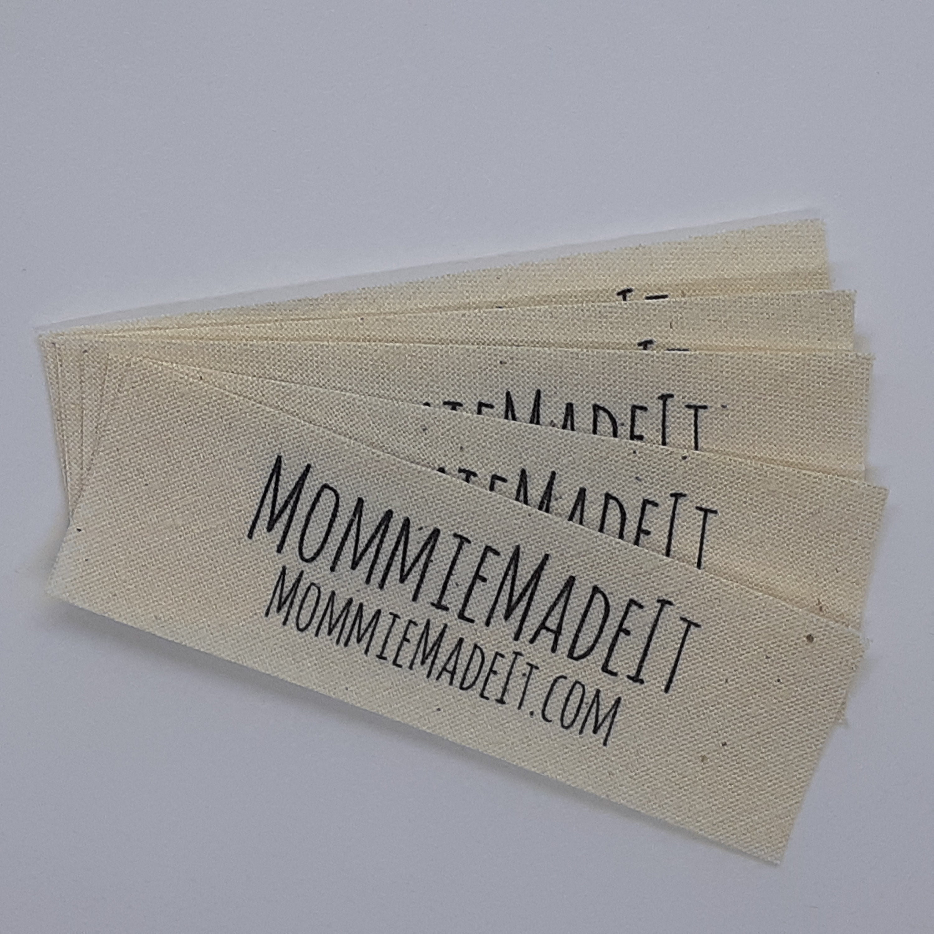 Organic Cotton Fabric Name Labels Clothing Labels Made to | Etsy