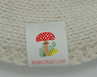 Custom Fabric Hem Labels: Logo, Text, or Pre-Made Design