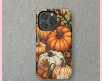 Pumpkin Autumn Design  For iPhone 16 15 14 13 12 Mini Pro Max Magsafe case, iPhone 11 8 Cover, Samsung Galaxy S24+ Case By CrossBorderBuyer