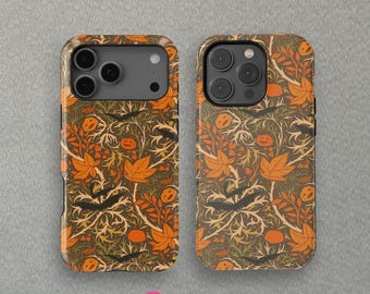 Halloween Bat Pumpkin For iPhone 17 16 15 14 13 Mini Pro Max Magsafe case,iPhone 11 8 7 Cover, Samsung Galaxy S25+ Case By CrossBorderBuyer