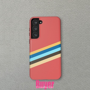 Colorful Stripes Design For iPhone 16 15 14 13 12 Mini Pro Max Magsafe case, iPhone 11 8 Cover, Samsung Galaxy S24+ Case By CrossBorderBuyer