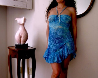 Sky Blue Beach Dress