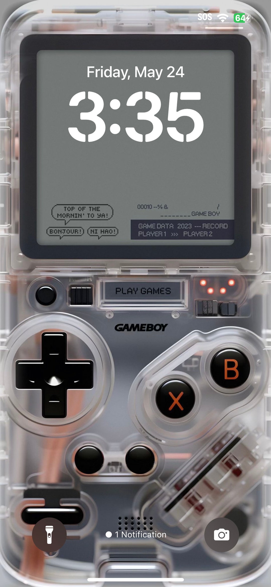 HQ Gameboy Color Mobile Phone Background iPhone Android Google Pixel ...