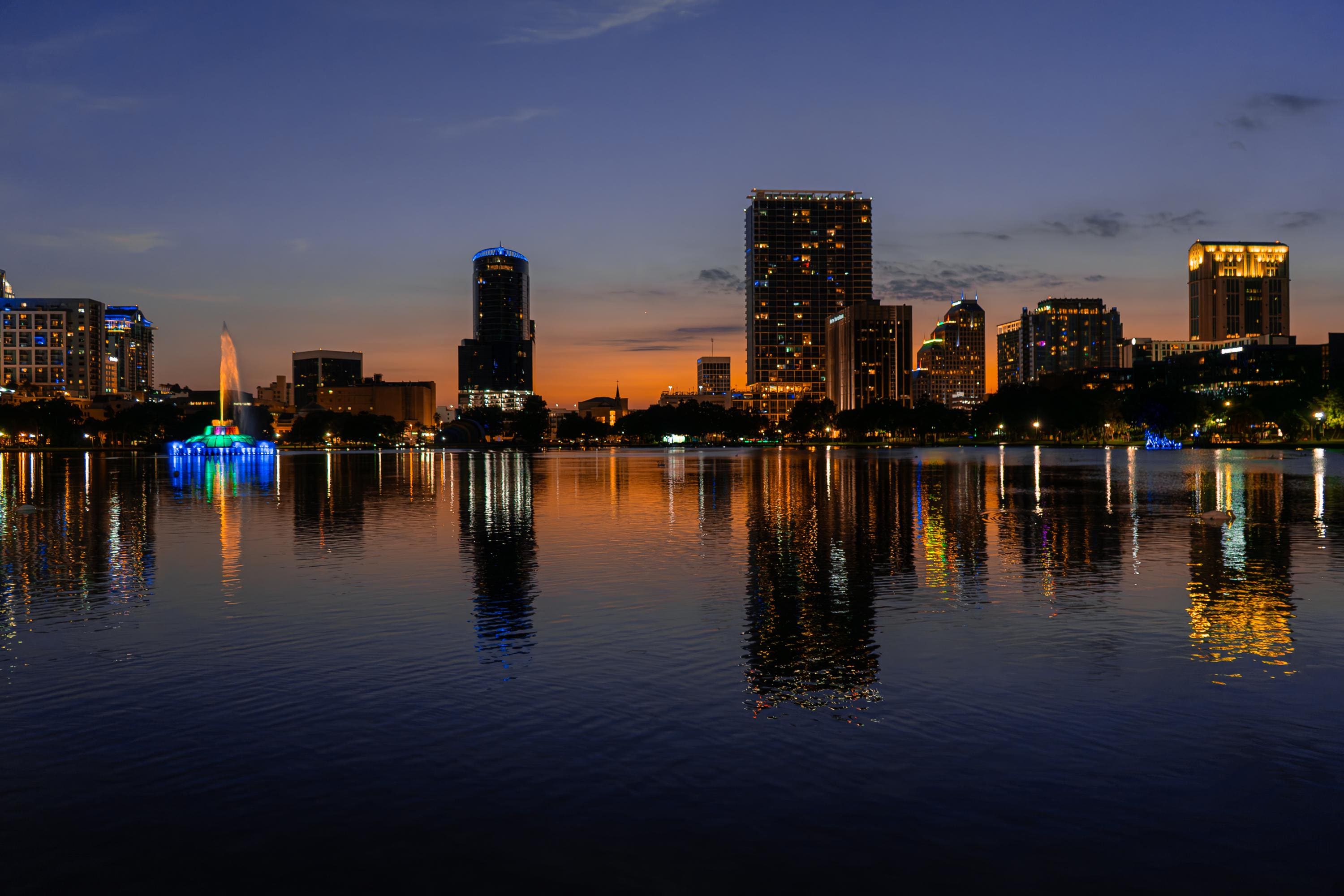 Orlando City Skyline, Downtown Orlando, Digital Download, Digital Photo