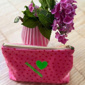 Zippered pouch