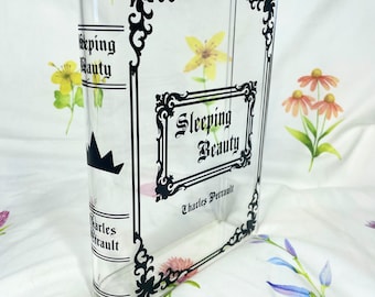 Sleeping Beauty Acrylic Book Vase