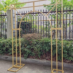 Heavy Duty Custom Wedding Arches Stand,Wedding Arch, Party Birthday Backdrop Stand, Wedding Arbor Decor, Ceremony Flowers Frame