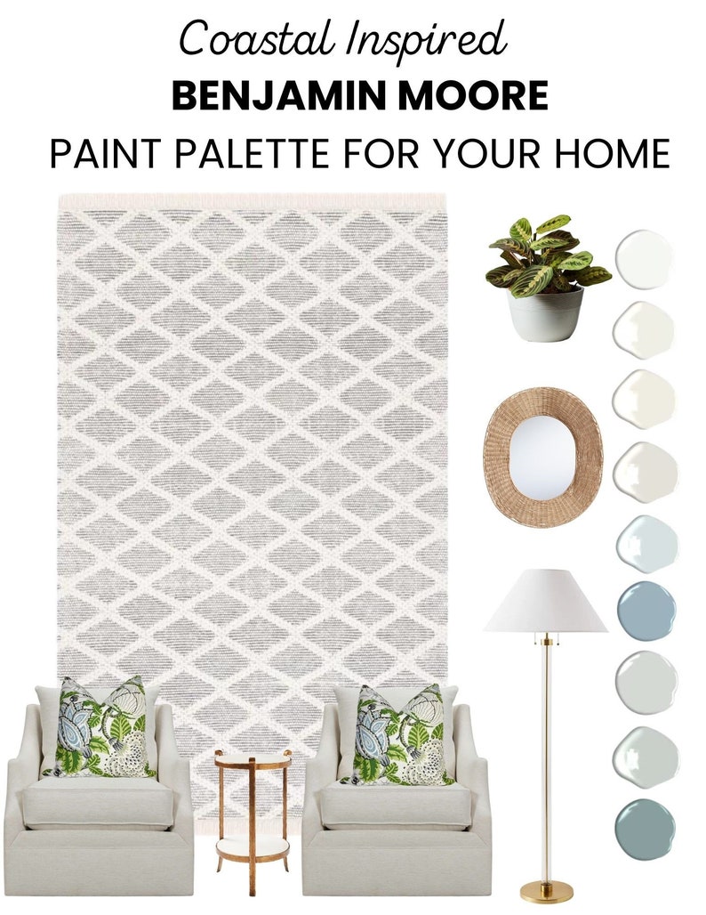 Benjamin Moore Coastal Inspired Color Palette, Best White Paint