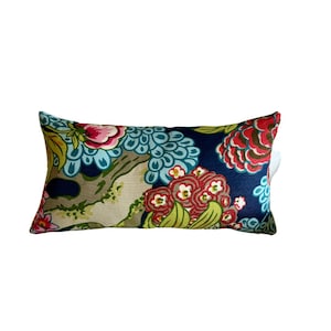 Thibaut Blue Honshu Throw Pillow, Toss Pillow, Throw Pillow, Accent Pillow, Decorative Pillow Cover, INSERT INCLUDED