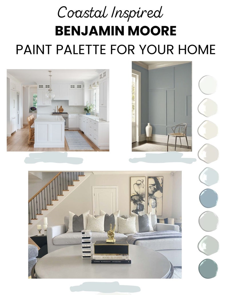 Benjamin Moore Coastal Inspired Color Palette, Best White Paint