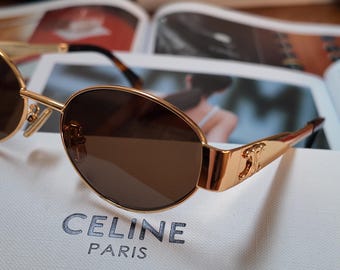 Chanel 5007 Vintage Sunglasses Iconic Brown Color Lunette Brille