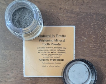 DIY Whitening Mineral Tooth Powder Recipe!