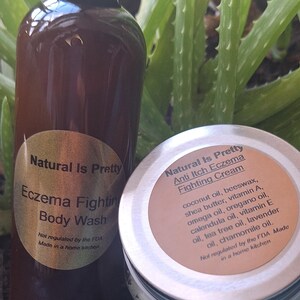 DIY Recipe Card for Eczema Fighting Body Butter and Body Wash/face Wash ...