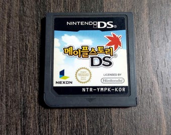 Maple Story DS Korean Version Authentic - Working