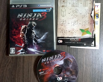 Ps3 Ninja Gaiden 3 Japan import w/manual Tecmo English Text - Working
