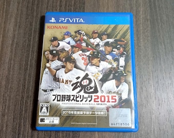 Professional Baseball Spirits 2015 PS vita Japan import with manual - Working