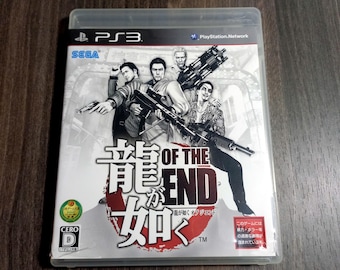 Ryu ga Gotoku Of the End Yakuza Ps3 Japan import with manual Sega Game - Working