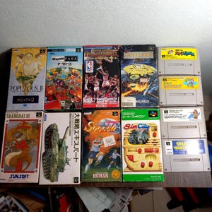 Nintendo Super Famicom SFC Snes Japan Authentic Tested Vintage