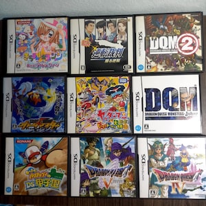 Game Nintendo Ds 3Ds Japanese Version CIB Tested Region Free