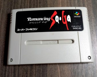 Super Famicom - Romancing Saga Vintage 1991 Japan Cartridge Working