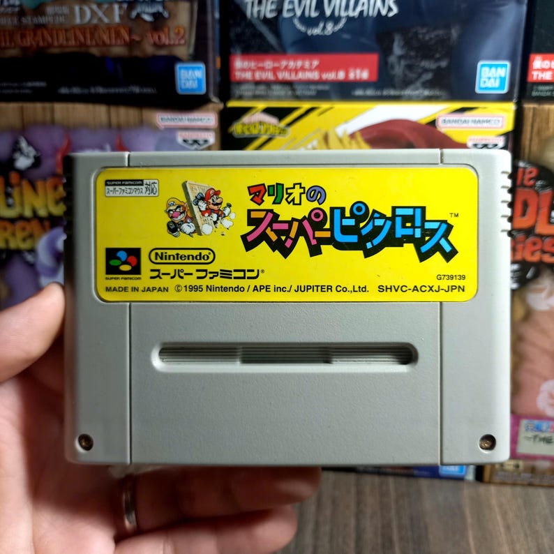 Mario no Super Picross Super Nintendo - Prix - Photo - Présentation
