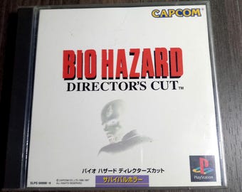 Biohazard Director's Cut Ps1 Japan Game Vintage 1997 - Working