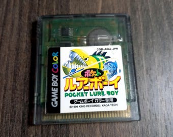 Gameboy Color - Pocket Lure Boy Vintage 1999 Japan Cartridge Working
