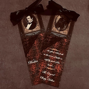 Sleepy Hollow Bookmarks - Gothic Horror Collection