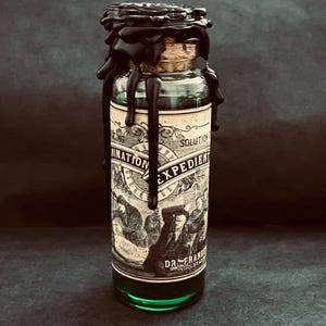 Mary Shelley’s Frankenstein Potion Bottle - Gothic Horror Collection