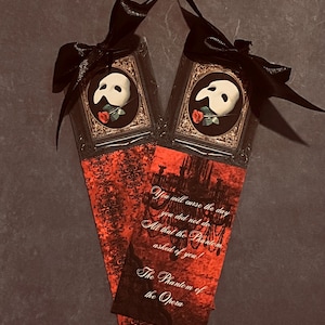 The Phantom of the Opera Bookmarks - Gothic Horror Collection