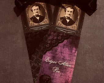 Edgar Allan Poe Bookmarks - Gothic Horror Collection